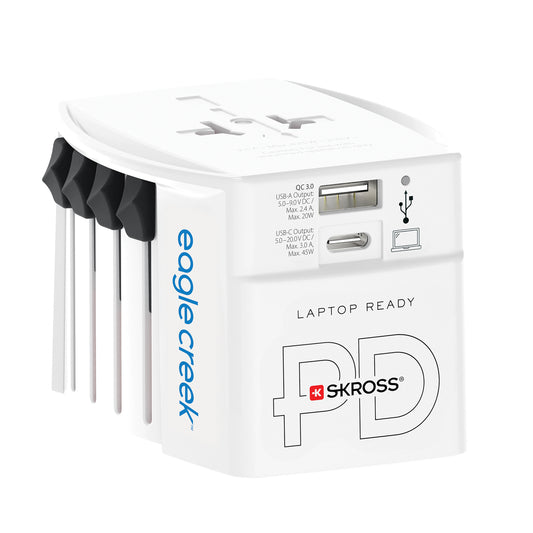 Global Travel Adapter 45W - WHITE