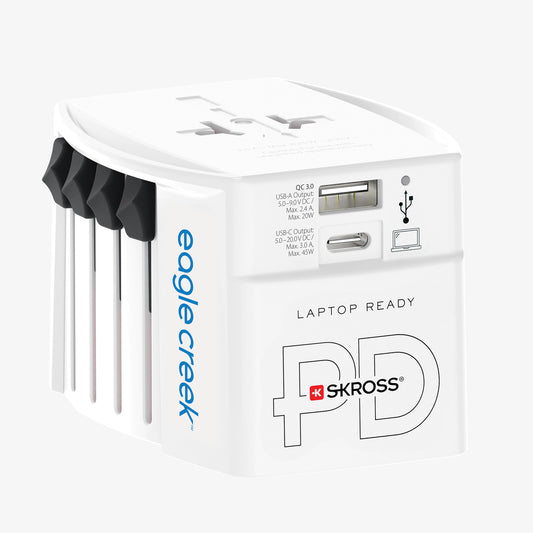 Global Travel Adapter 45W - WHITE