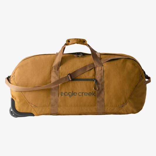 No Matter What 110L Rolling Duffel Bag - SAFARI BROWN
