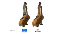 No Matter What 110L Rolling Duffel Bag - Black Best Rolling Duffel Bags Eagle Creek View 8