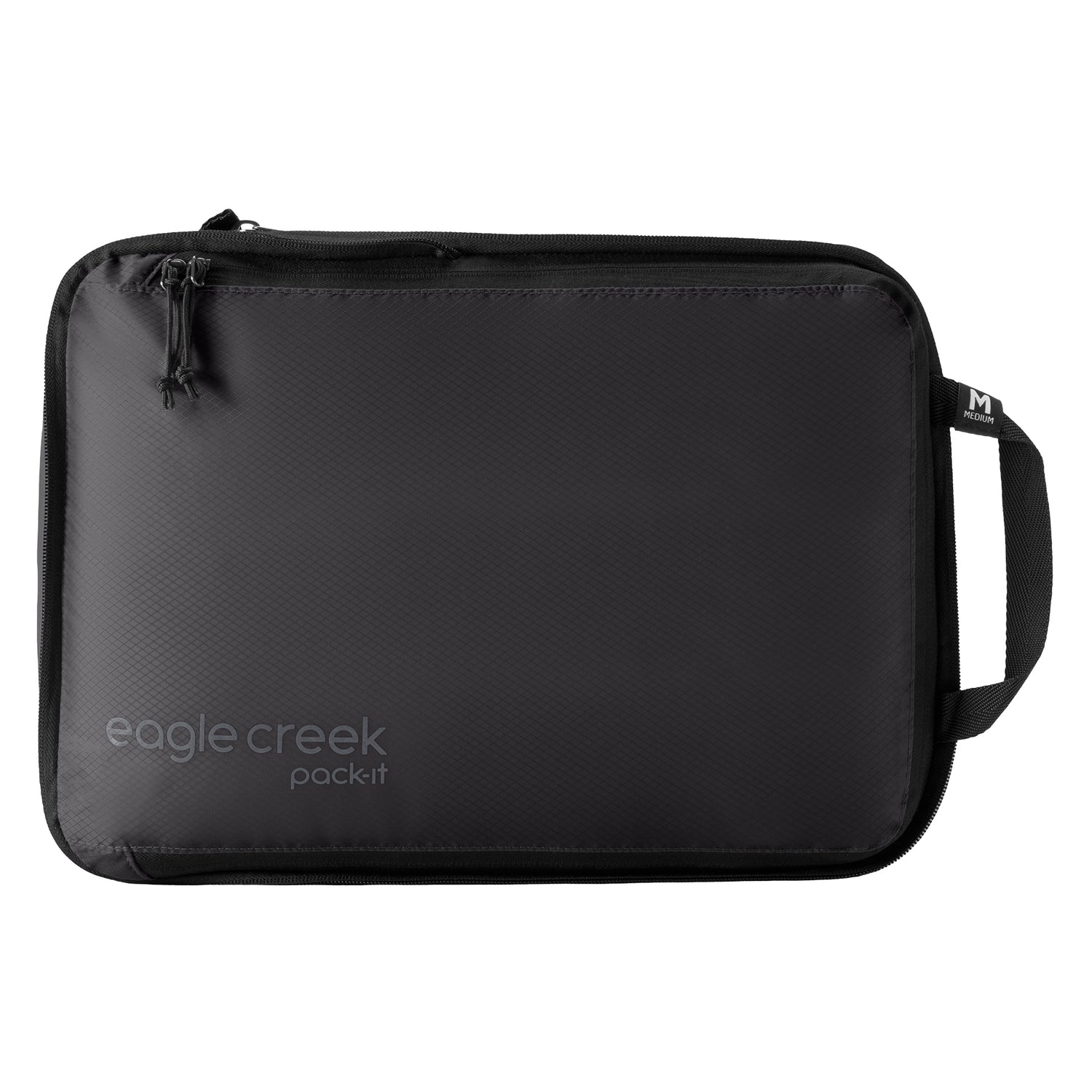 Pack-It® Isolate Compression Cube M - Black Packing Cubes Compression View 