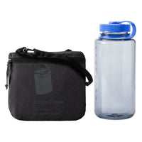 Packable Laundry Sack - Packed Detail and Size Comparison View 2