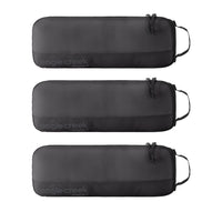 Pack-It® Reveal Slim Cube M/M/M Set - Black Packing Cubes Eagle Creek View 1