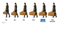 No Matter What 110L Rolling Duffel Bag - Black Rolling Duffel Bags Eagle Creek View 7