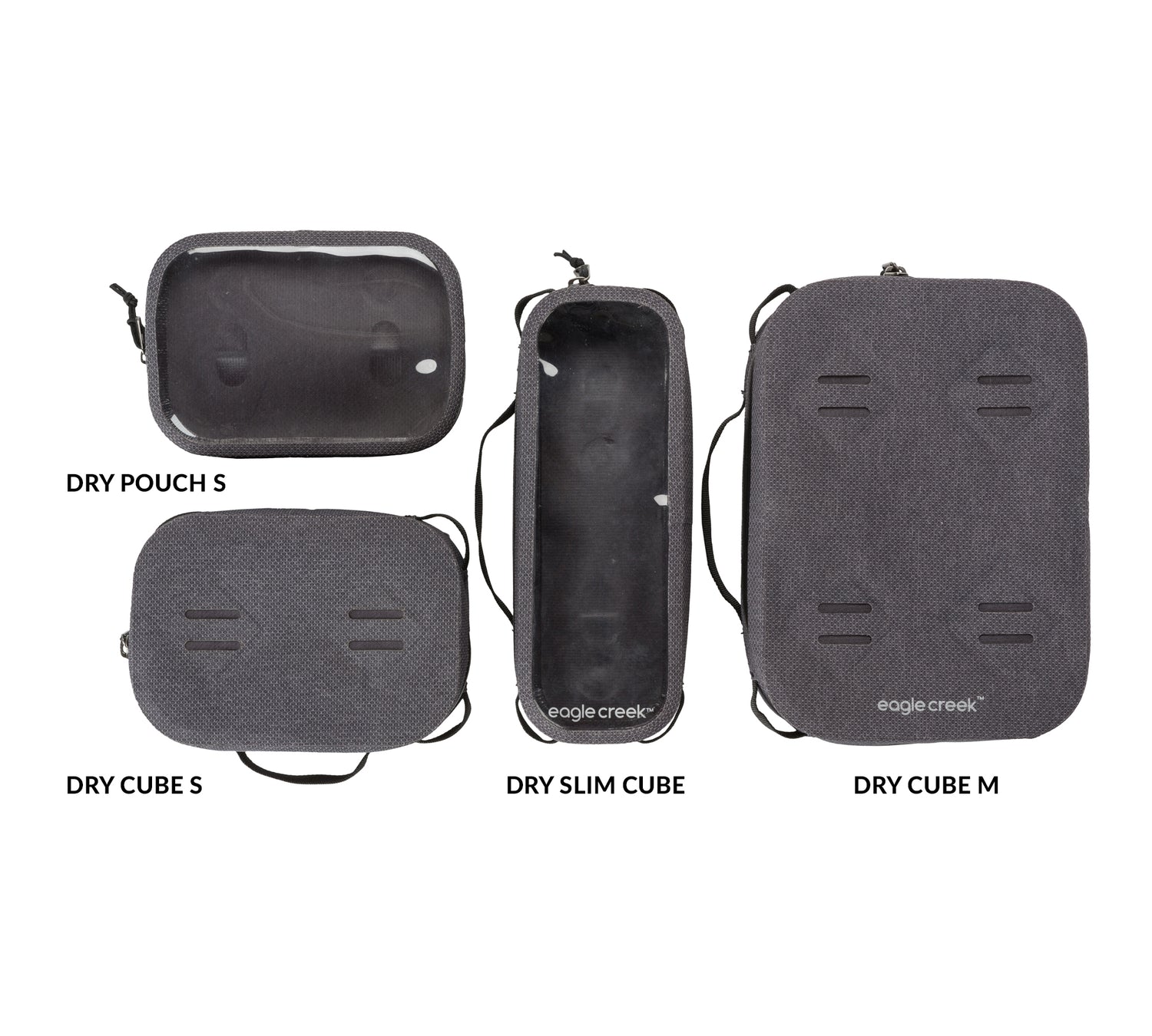 Pack-It® Dry Pouch S - Graphite Travel Packing Cubes View 