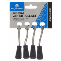 Reflective Zipper Pull Set - Graphite Zipper Pulls Eagle Creek View 1