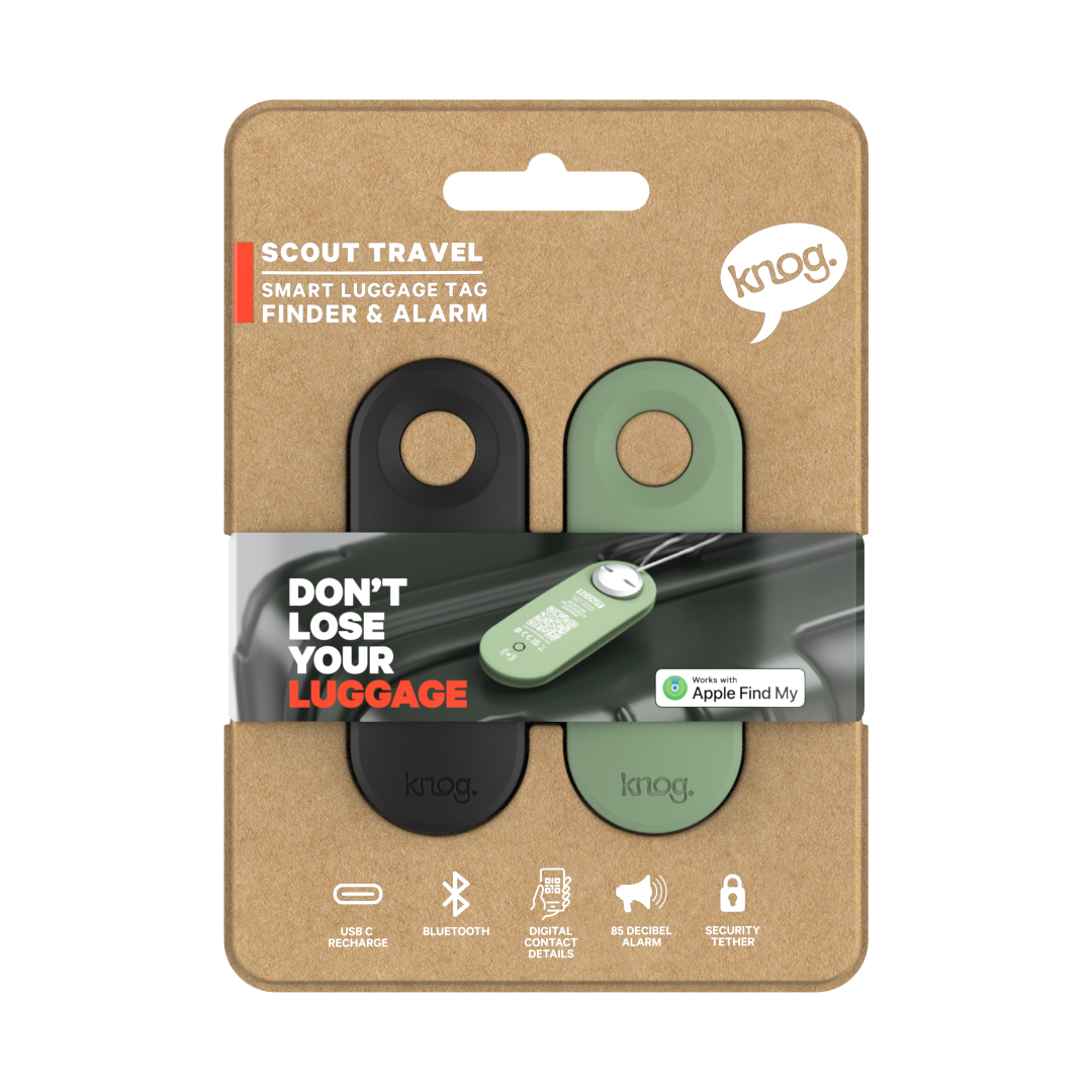 Knog Scout Travel Smart Luggage Tag - Twin Pack -  View 