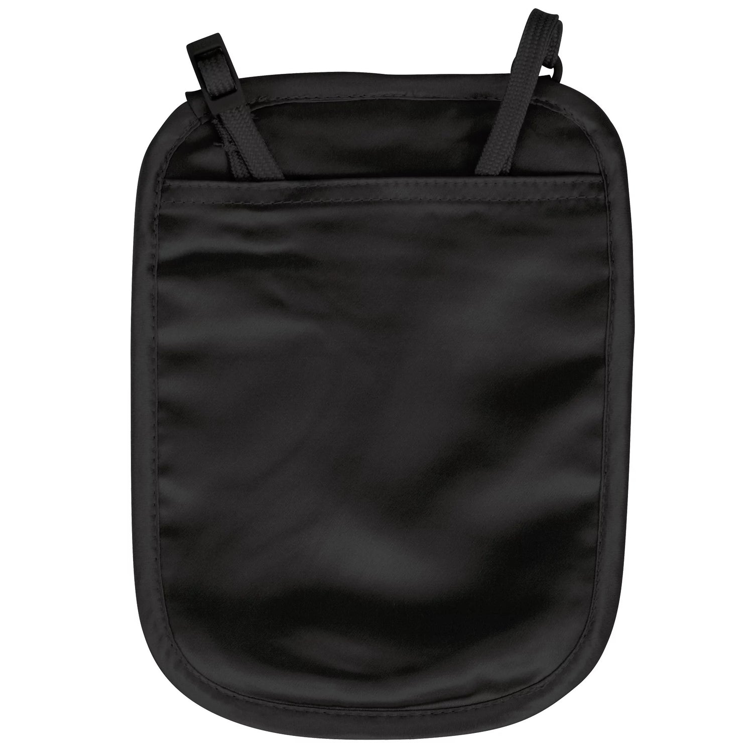 Silk Undercover Neck Wallet - Black Travel Wallet View 