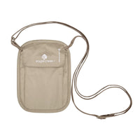 RFID Blocker Neck Wallet - Tan Travel Neck Wallet View 1