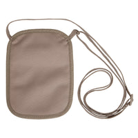 RFID Blocker Neck Wallet - Tan Best Travel Neck Wallet Eagle Creek View 3
