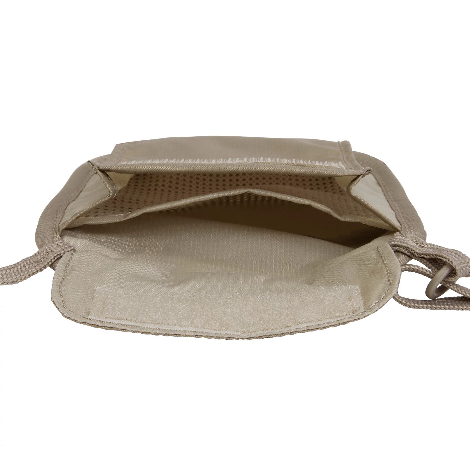 RFID Blocker Neck Wallet - Tan Travel Wallets View 