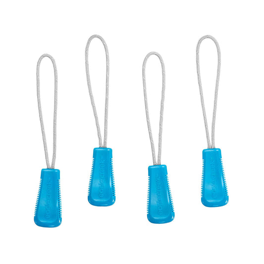 Reflective Zipper Pull Set - BRILLIANT BLUE