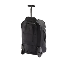 Caldera™ Convertible International Carry-On Luggage - Black 56 Liter Rolling Backpack View 7