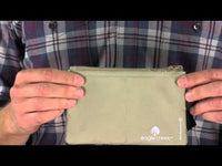 RFID Blocker Hidden Pocket - Tan Wallet Hidden Pocket View 5
