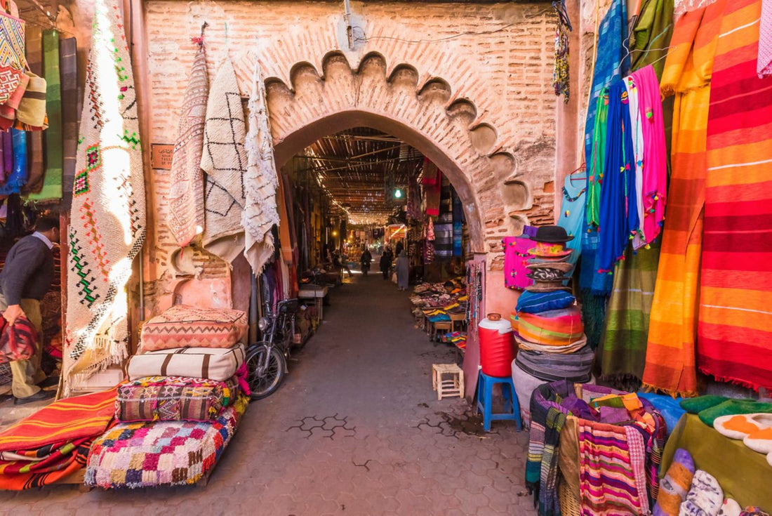 Old Arabic market