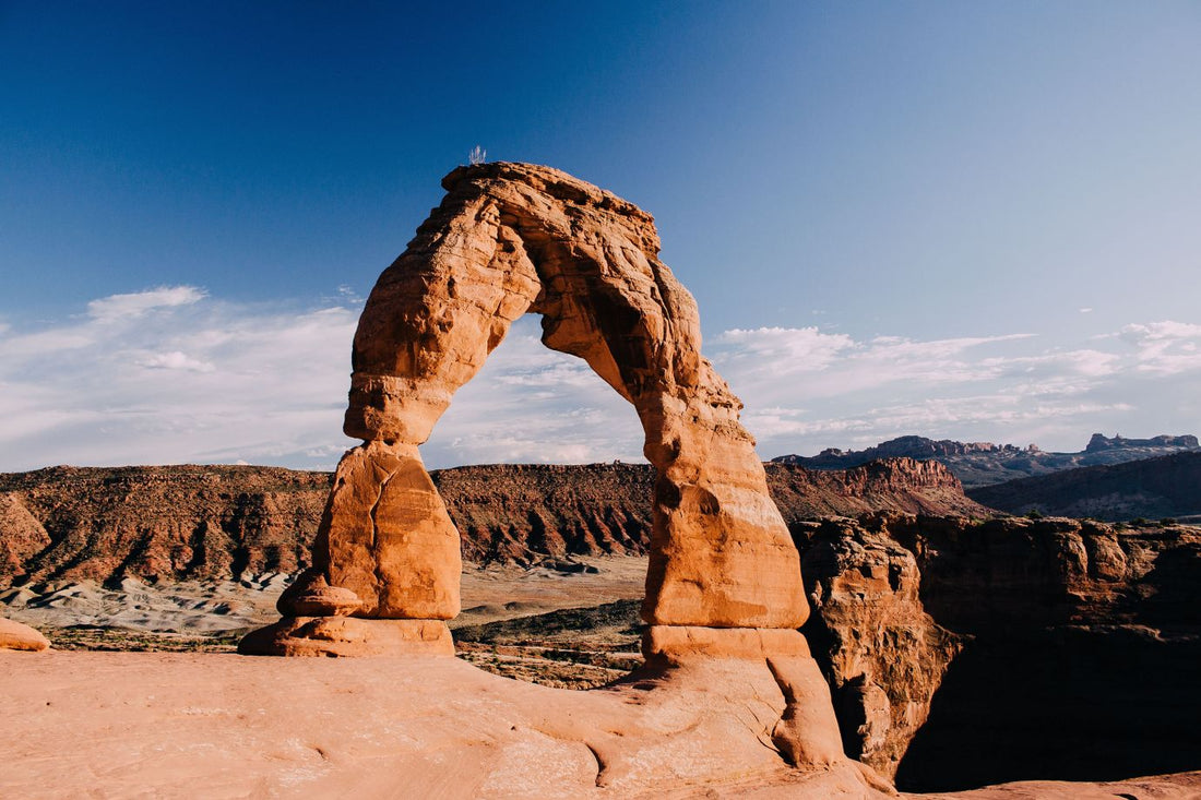 Utah arches rock formation