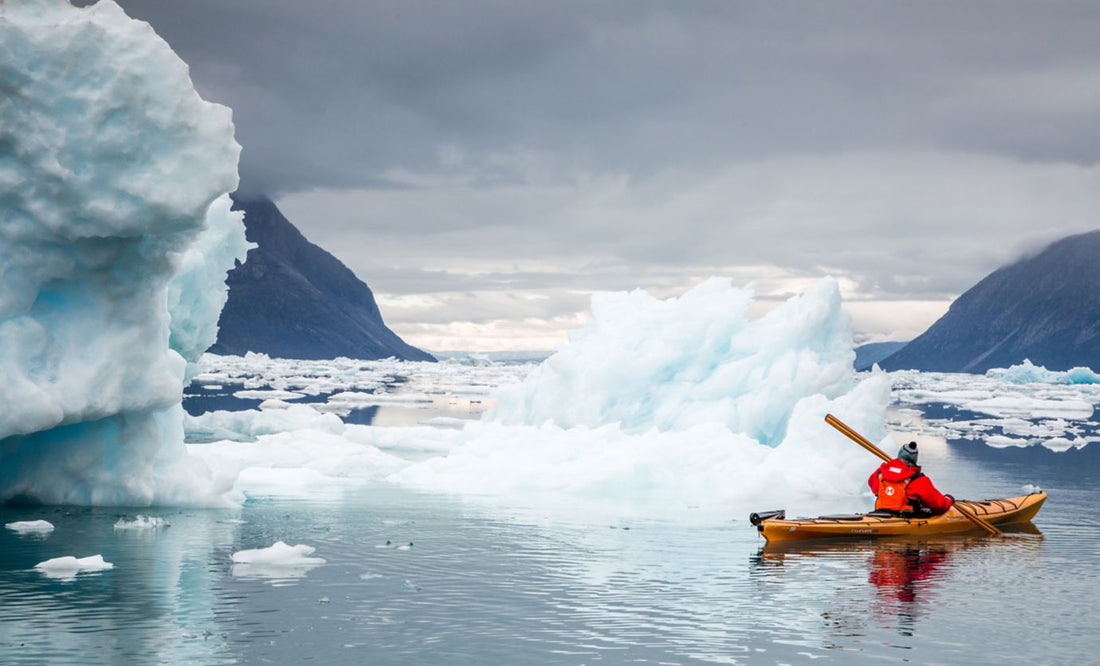 kayaking in iceland