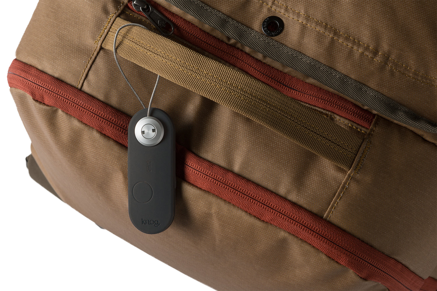 KNOG Scout Travel Luggage Tag - PITCH BLACK
