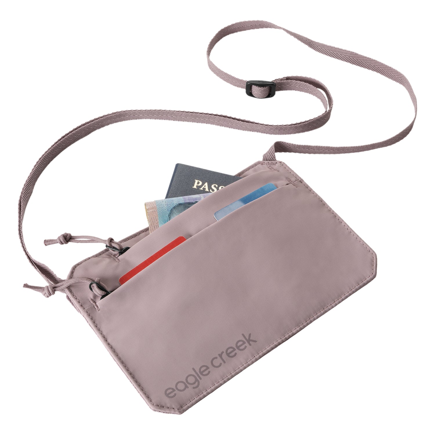 Undercover RFID Neck Wallet - Pink Travel Wallet Eagle Creek View 