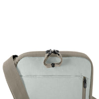 Stash RFID Crossbody Bag - Locking Zipper Detail View 6