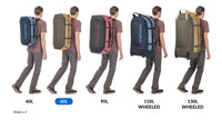 Cargo Hauler 60L Duffel Bag - Currant Convertible Duffel Bags Eagle Creek View 11