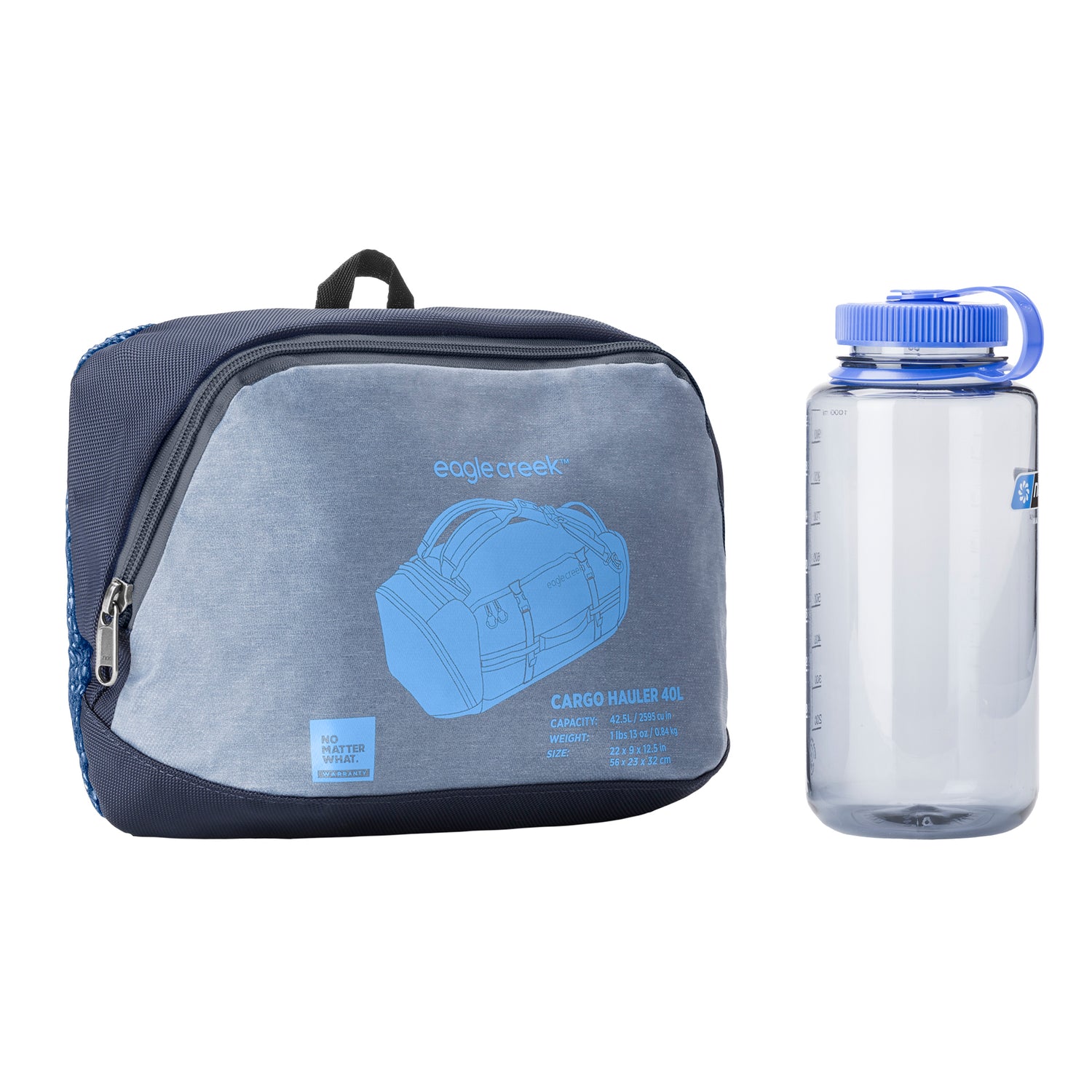 Cargo Hauler 40L Duffel Bag - GLACIER BLUE