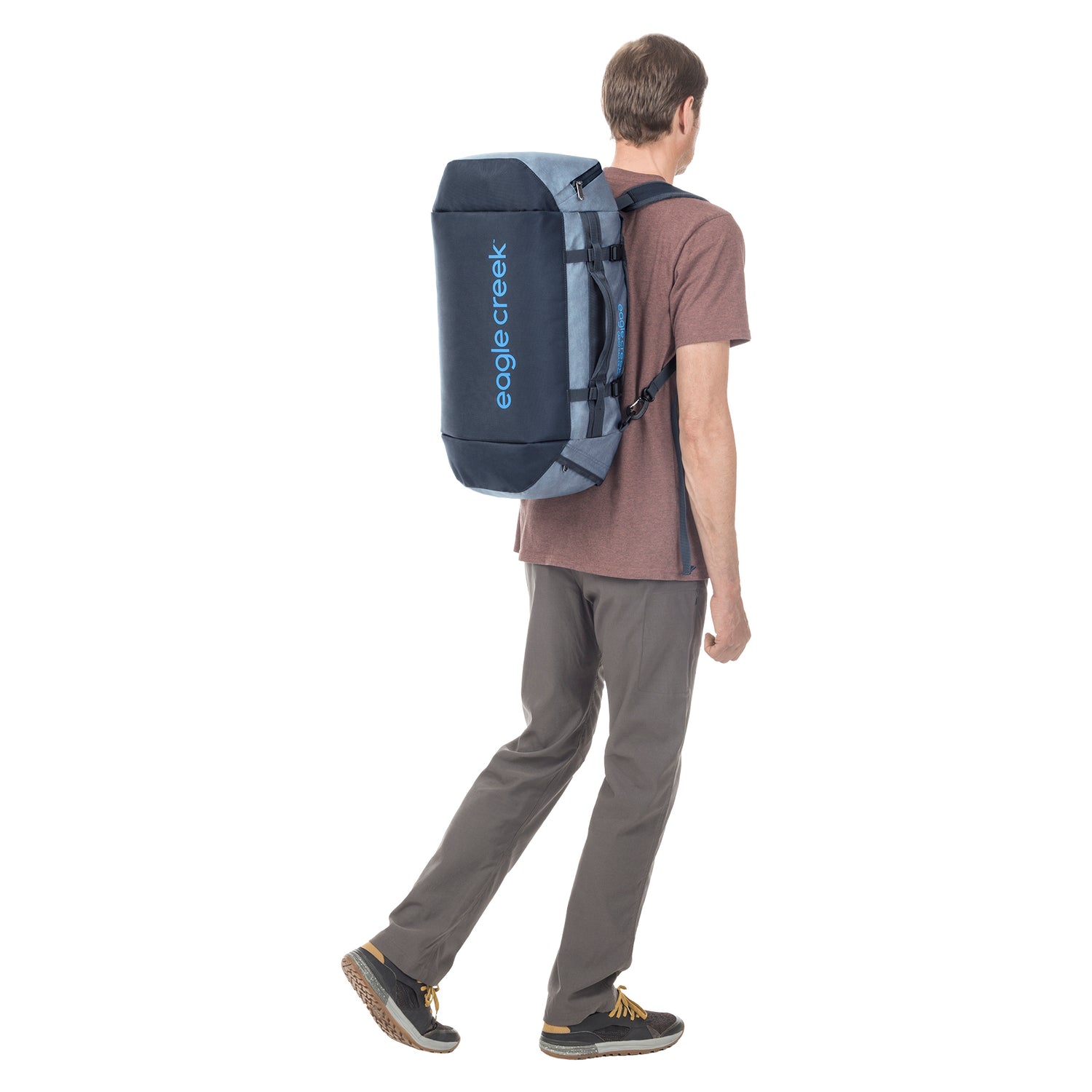Cargo Hauler 40L Duffel Bag - Glacier Blue Convertible Duffel Bags Eagle Creek View 