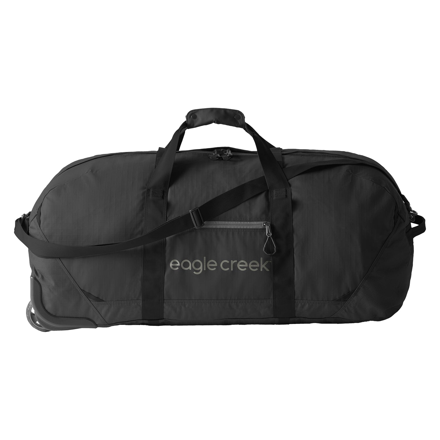 No Matter What 110L Rolling Duffel Bag - BLACK