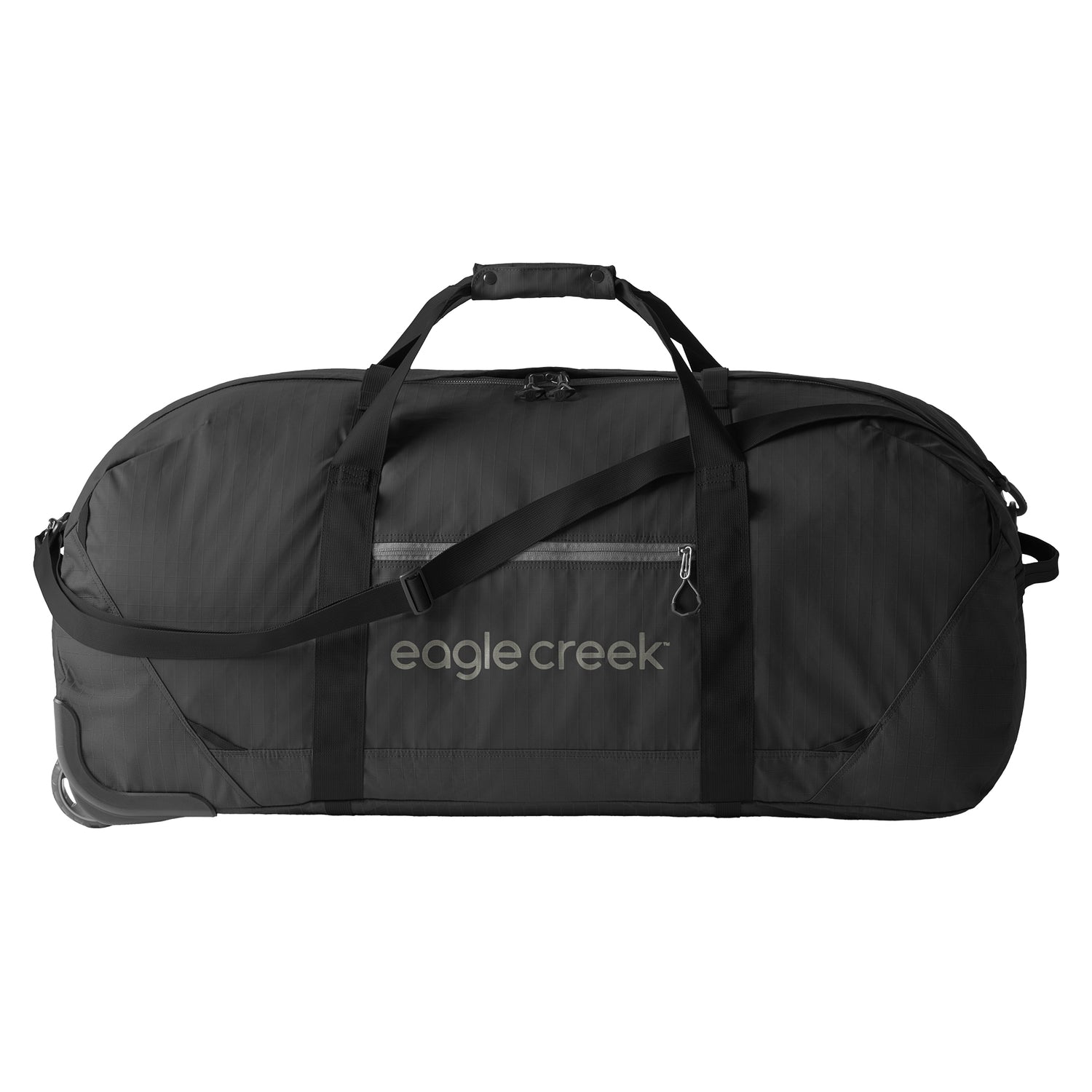 No Matter What 130L Rolling Duffel Bag - BLACK