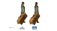 No Matter What 130L Rolling Duffel Bag - Safari Brown Best Rolling Duffel Bags Eagle Creek View 8