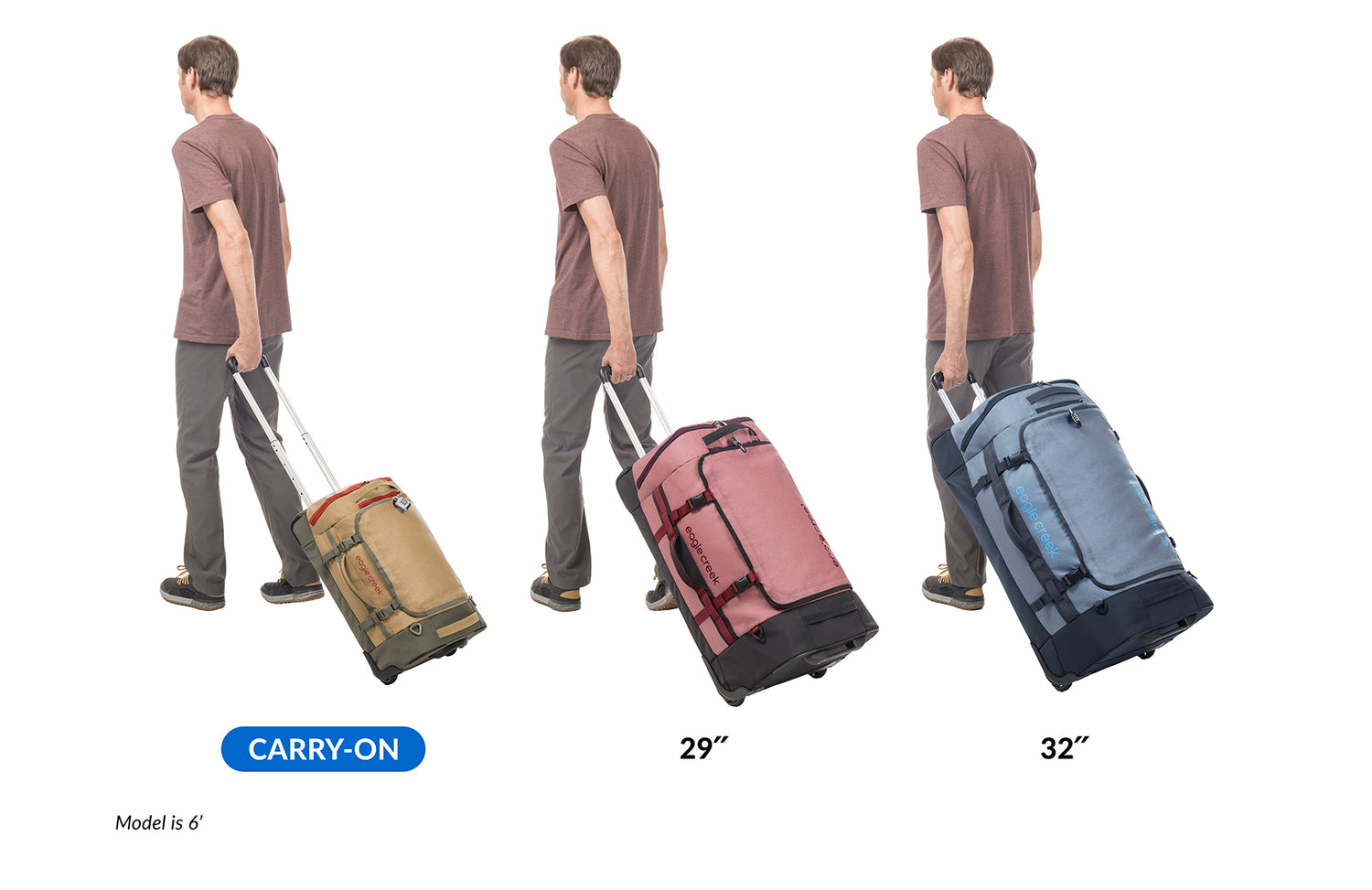 Nylon Fabric Safari Luggage Bags, Size: 22 inch