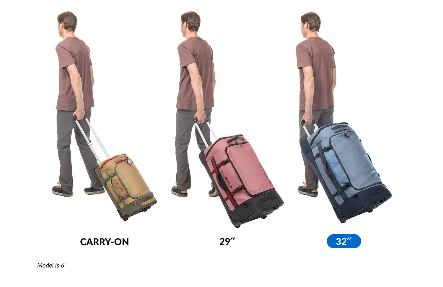 Rolling Duffle Bag with Wheels,Travel Bag with Wheels Roller Carry