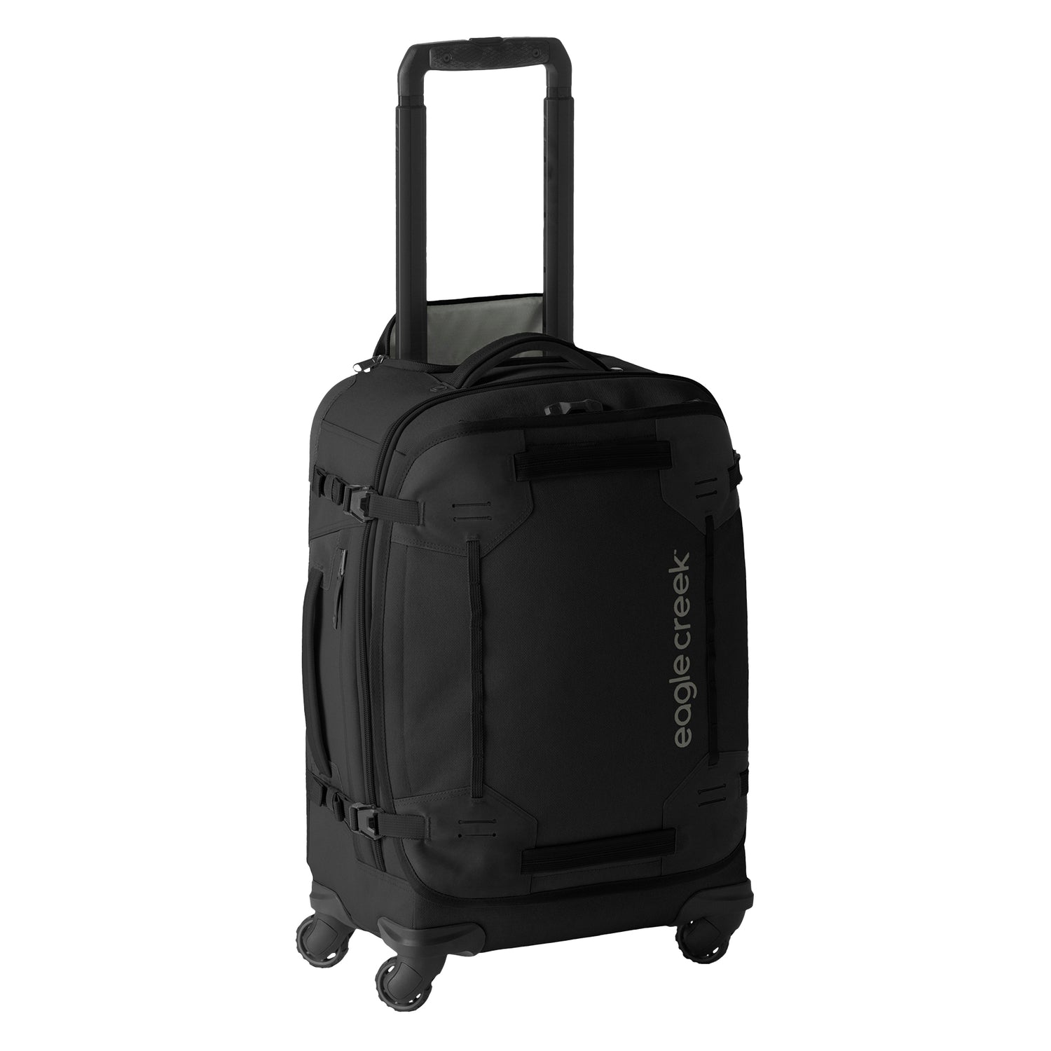 Gear Warrior XE 4-Wheel Carry-On Luggage - BLACK