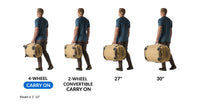 Gear Warrior XE 4-Wheel 21.75 Carry-On Luggage - Sand Dune Carry On Eagle Creek View 11