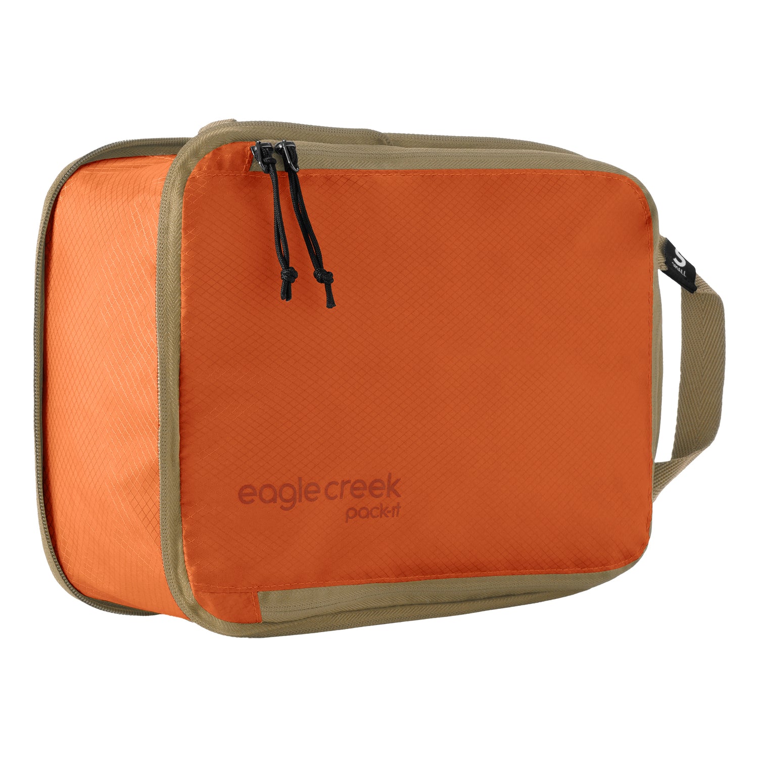 Pack-It® Isolate Compression Cube S - Mandarin Orange Compression Packing Cubes View 
