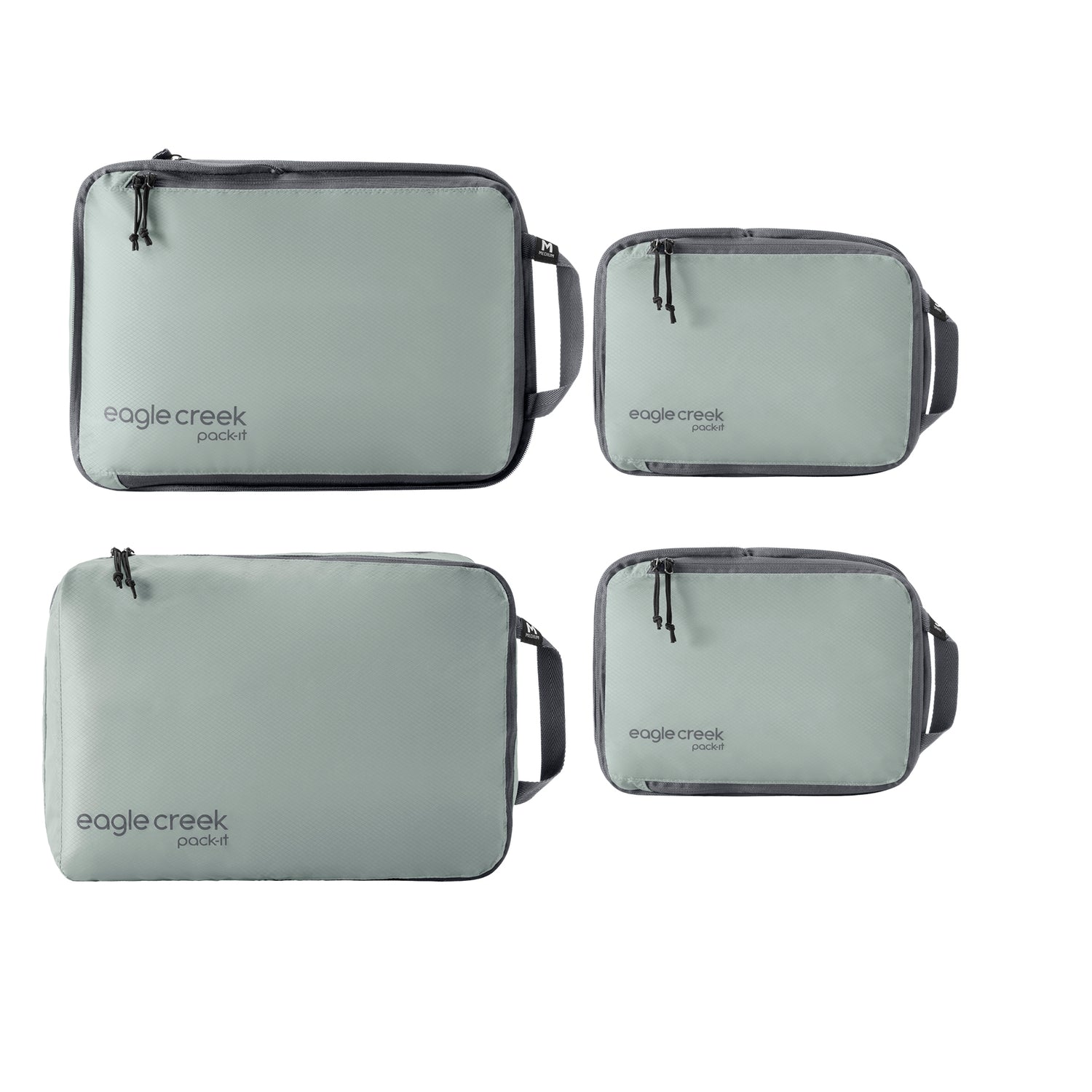 Pack-It® Isolate Carry-On Set - Storm Grey Packing Cubes Eagle Creek View 