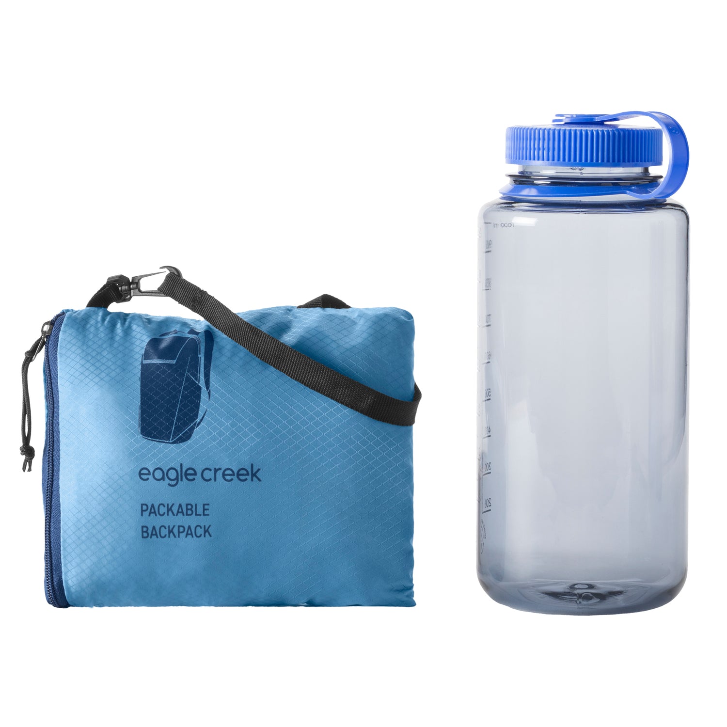 Packable Backpack - Blue Dawn Packable Backpack Daypack Eagle Creek View 