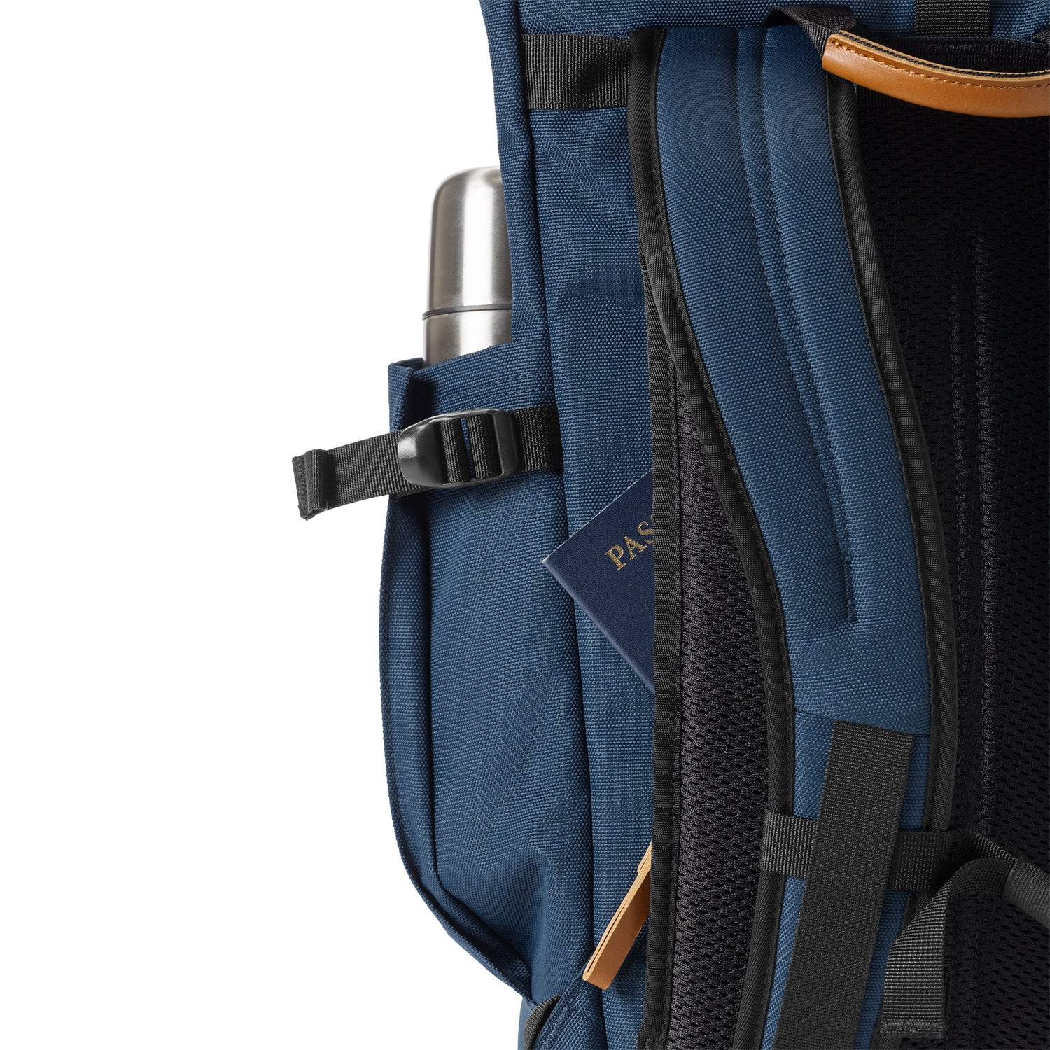 Origin Series Rolltop Rucksack - Blue Rolltop Travel Pack View 