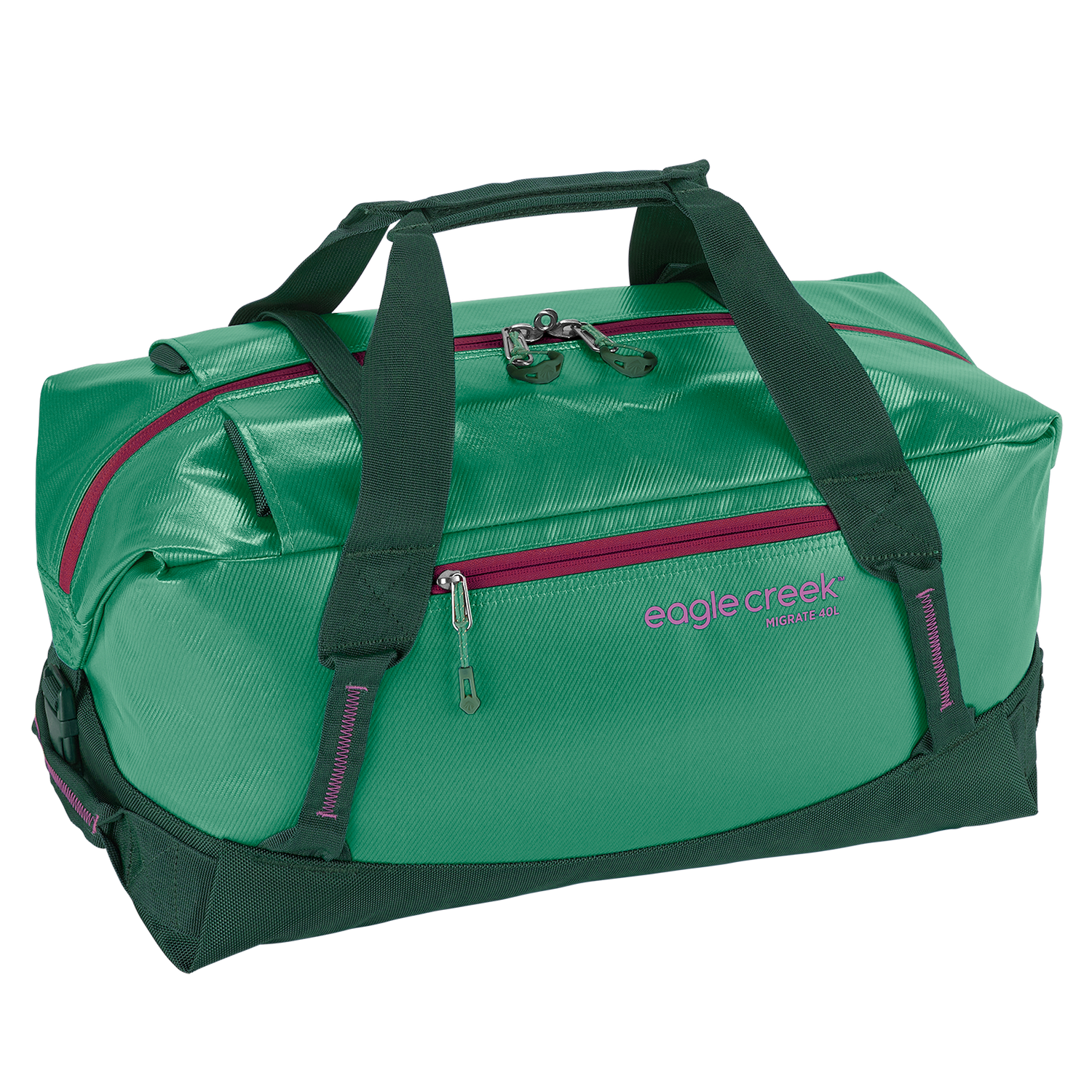 Migrate 40L Duffel Bag - Willow Green Backpack Duffel Bag Combo View 