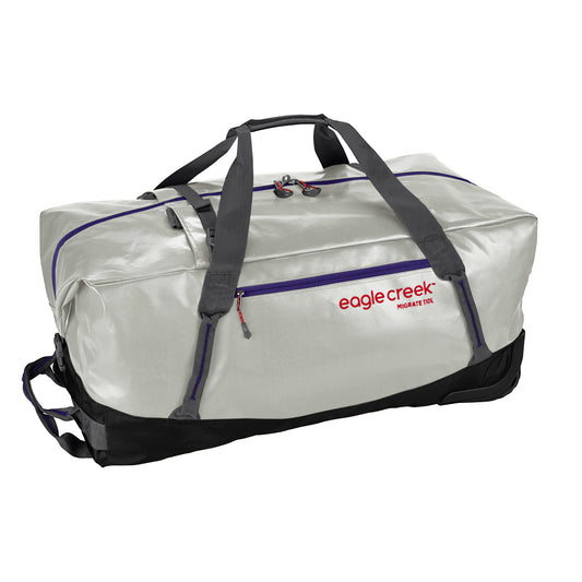 Migrate 110L Wheeled Duffel Bag - SILVER