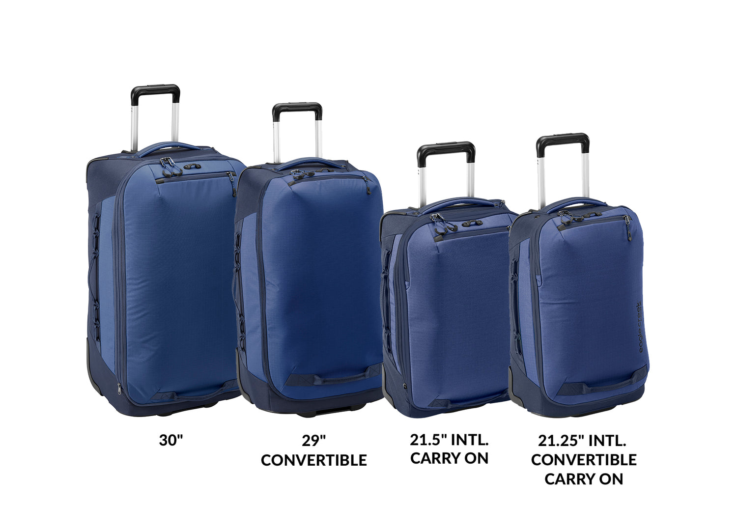 Expanse 2-Wheel Convertible 29" Luggage - BLACK