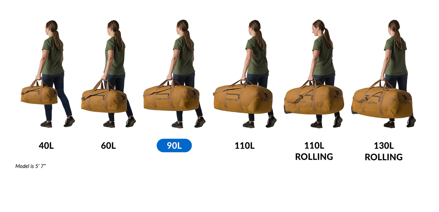 No Matter What 90L Duffel Bag - Atlantic Blue Travel Duffel Bag View 