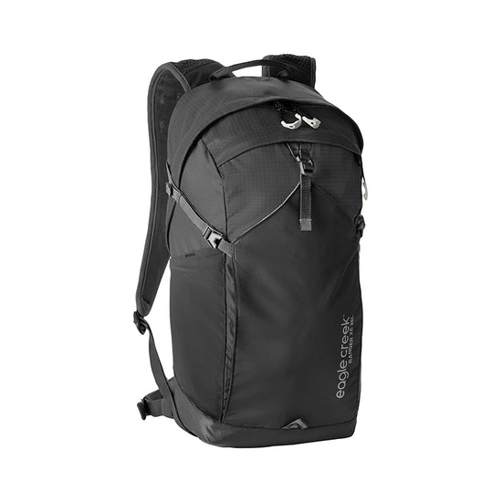 Summit Ridge Waterproof Clear Backpack with Water Bottle Holder Stadium  Approved Heavy Duty Clear Backpack Quality See Through Bag - Black 