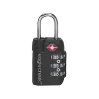 Travel Safe TSA Lock - Graphite TSA Approved Locks Eagle Creek View 1
