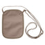 RFID Blocker Neck Wallet - TAN