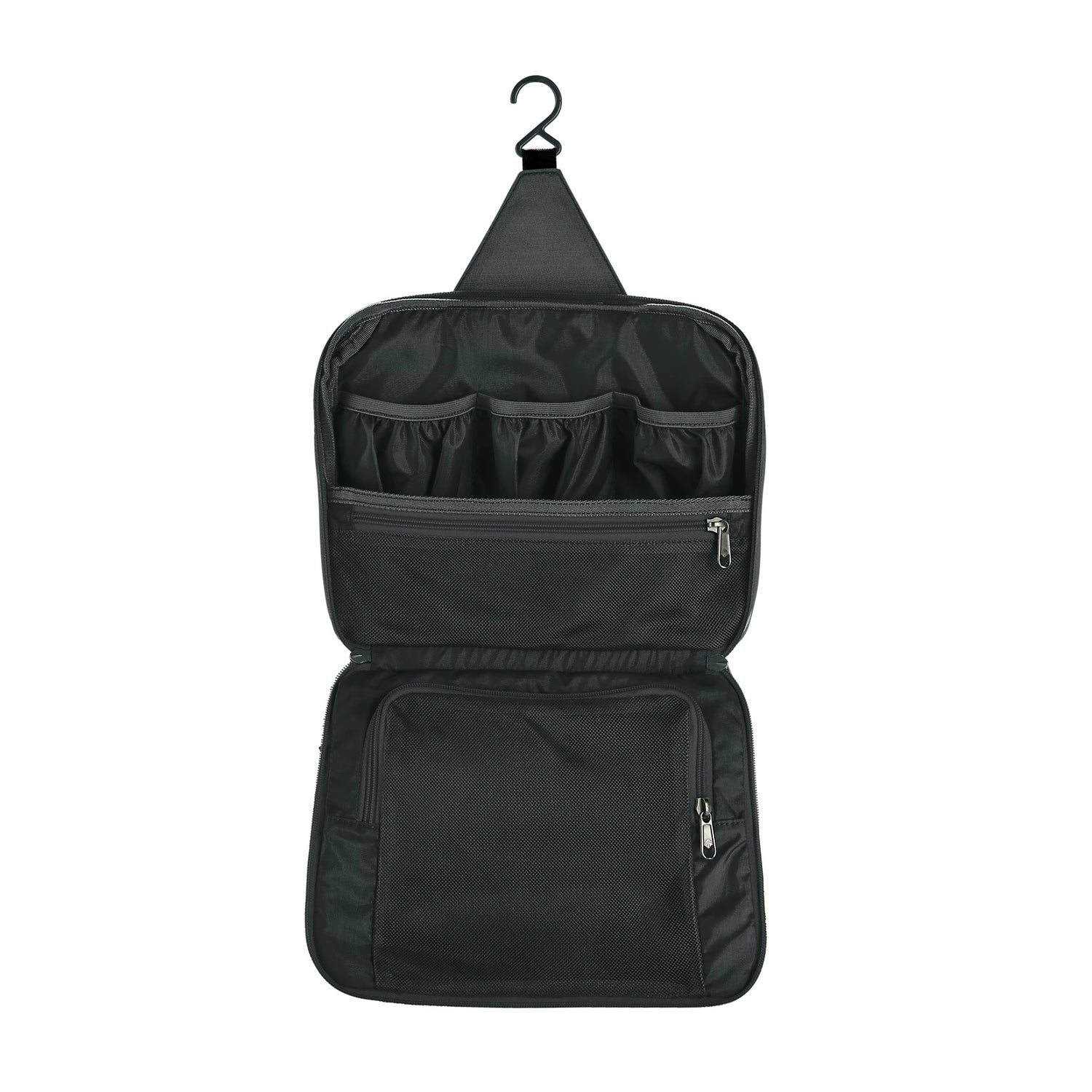 PACK-IT™ Reveal Hanging Toiletry Kit - BLACK