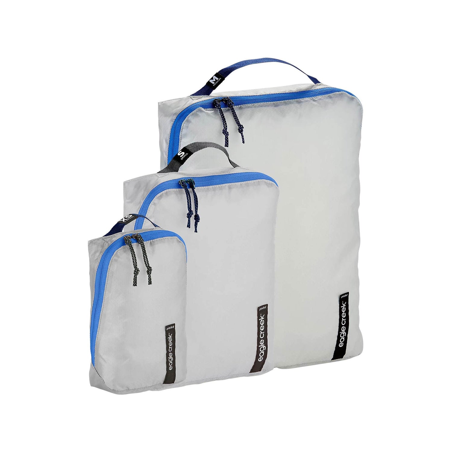 PACK-IT™ Isolate Cube Set XS/S/M - AIZOME BLUE/GREY