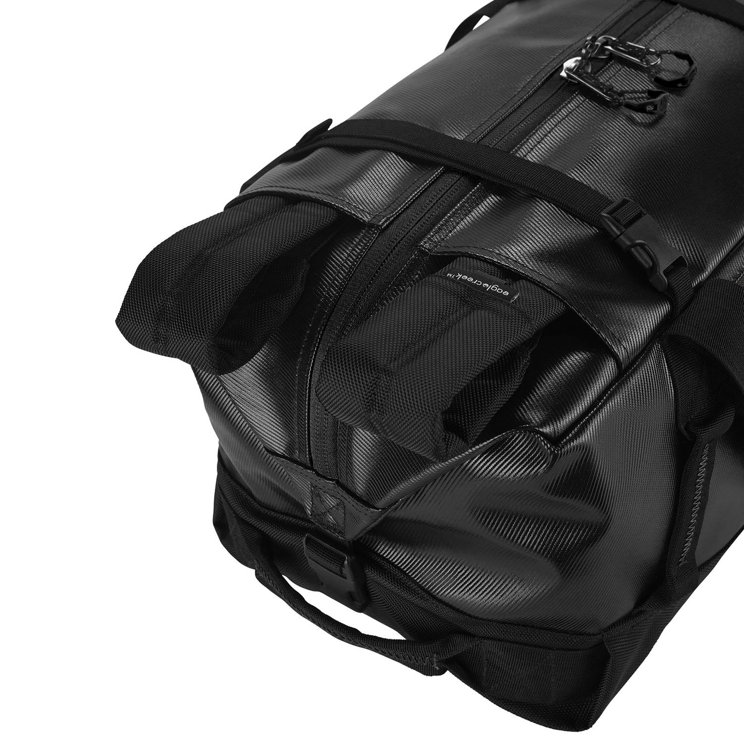 Migrate 110L Wheeled Duffel Bag - BLACK