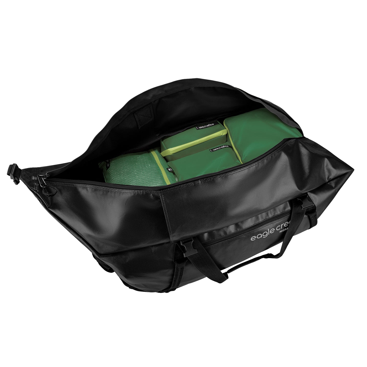 Migrate 130L Wheeled Duffel Bag - BLACK