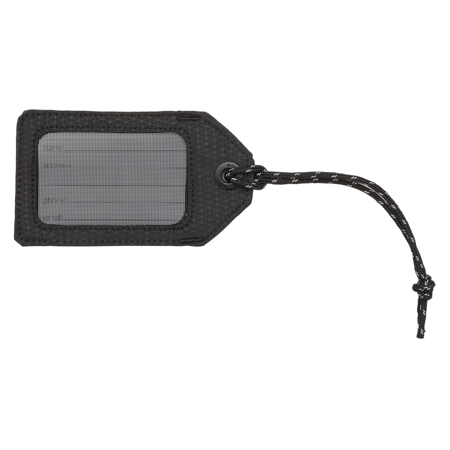 Reflective Luggage Tag - BLACK